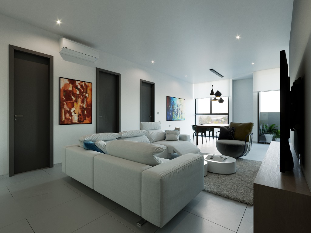 1957 Apartments and Retail 16 — Apartment Lounge Interior