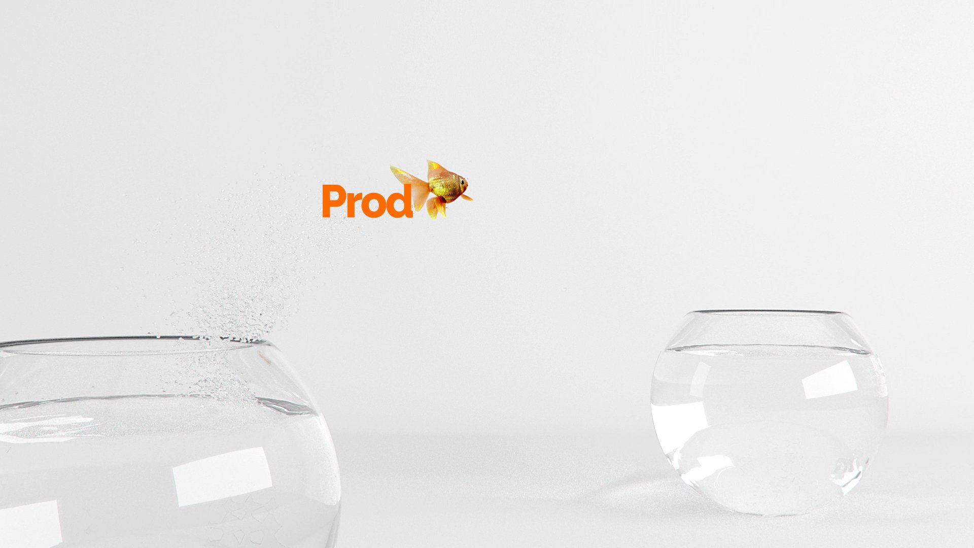 Emerge Co. Ltd Showreel — the word Production beginning to resolve