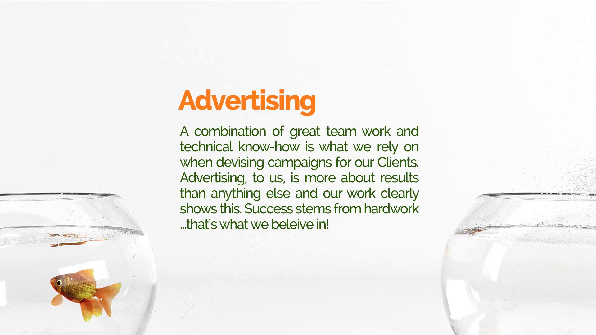Emerge Co. Ltd Showreel — the Advertising paragraph in full